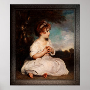 Poster L'âge de l'innocence par Joshua Reynolds