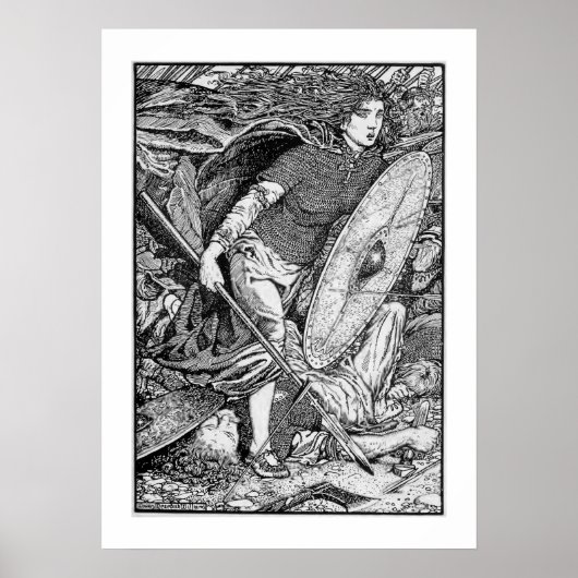 Poster Lagertha Shield Maiden (Devant)