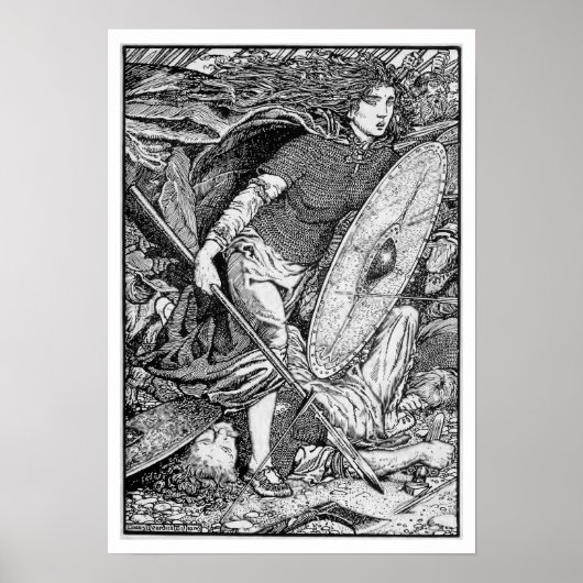 Poster Lagertha Viking Shield Maiden (Devant)