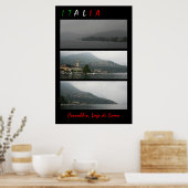 Poster Lago di Como (Cuisine)