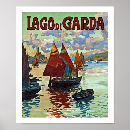 Poster Lago di Garda (Devant)