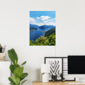Poster Lago di Lugano (Bureau à domicile)