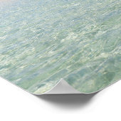 Poster Lagon bleu de Rangiroa (Coin)