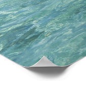 Poster Lagon bleu de Rangiroa (Coin)