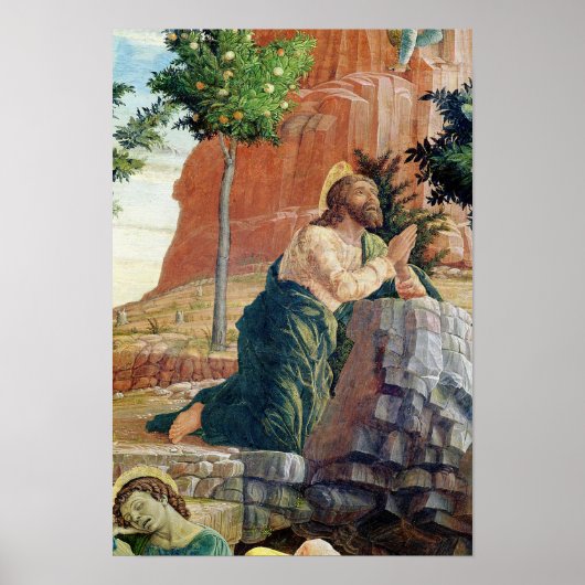 Poster L'agonie dans le jardin (Devant)