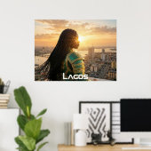 POSTER LAGOS - NIGÉRIA (Bureau à domicile)