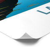 Poster Lagos Nigeria - Imprimer (Coin)