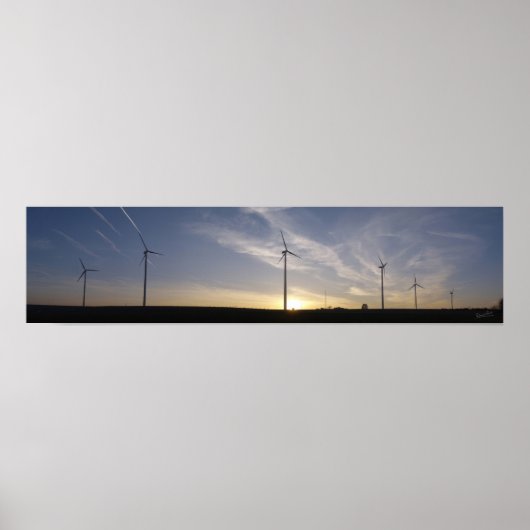 Poster L'agriculture du vent (Devant)