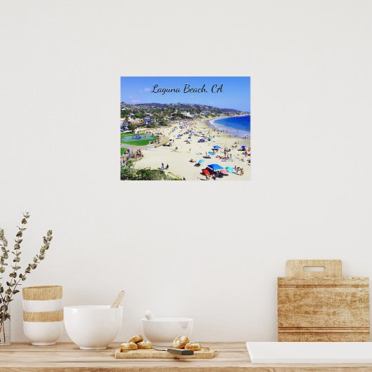Poster Laguna Beach, CA (Cuisine)