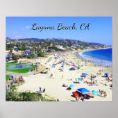 Poster Laguna Beach, CA (Devant)