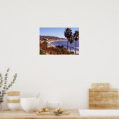 Poster Laguna Beach California, eff01 (Cuisine)