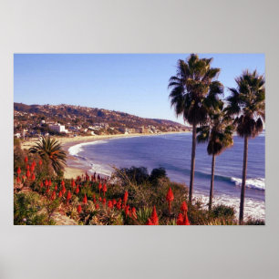 Poster Laguna Beach California, eff01