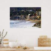 Poster Laguna Beach Californie (Cuisine)