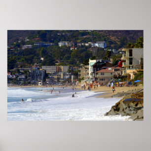 Poster Laguna Beach la Californie