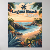 Laguna Beach vintage Californie