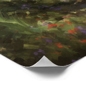 Poster Laguna Beach Watercolor Art Imprimer l'affiche (Coin)