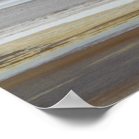 Poster Lagune bolivienne avec Flamants roses - Photo (Coin)