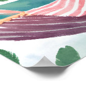 Poster Lagune calme (Coin)