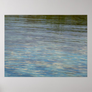 Poster Lagune de Mangrove Eau Bleu Caraïbe