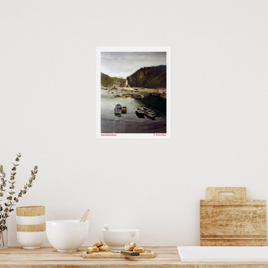 Poster Lagune/Lagune/Lagune (Cuisine)