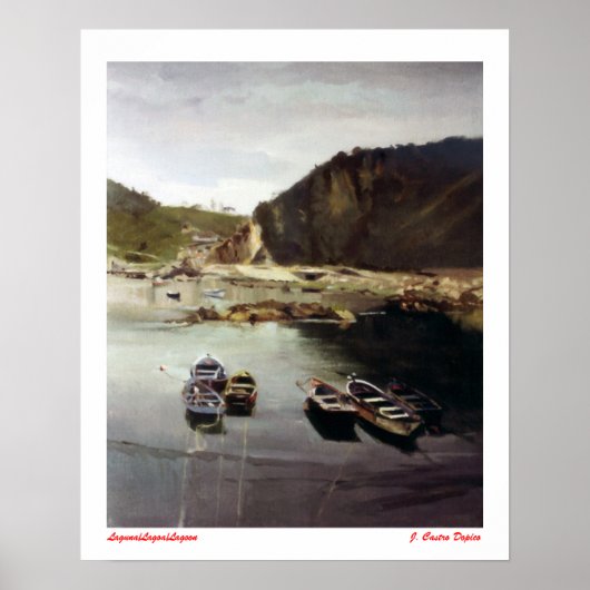 Poster Lagune/Lagune/Lagune (Devant)