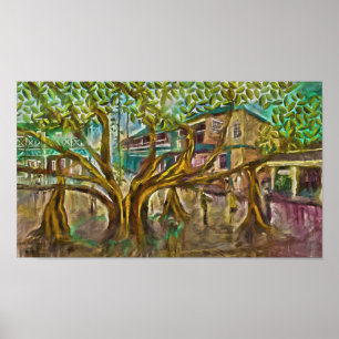 Poster Lahaina Banyan Arbre De Vie