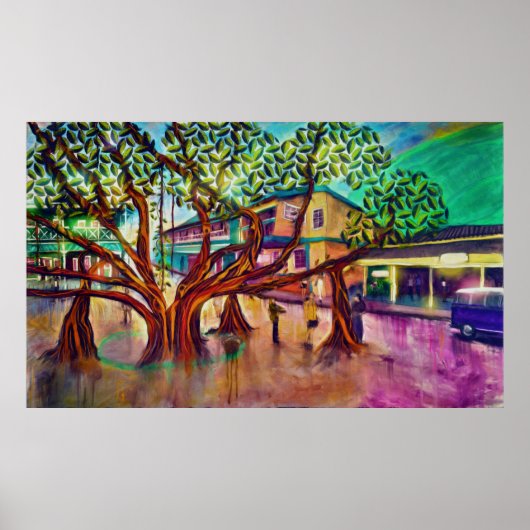 Poster Lahaina Banyan Arbre De Vie (Devant)