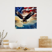 Poster L'aigle américain (Cuisine)