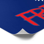 Poster L'aigle américain Rockin' dans le monde libre (Coin)