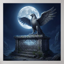 L'Aigle Souverain au Clair de Lune