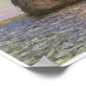 Poster L'aiguille, Etretat, 1885 (Coin)