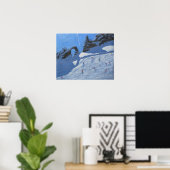 Poster L'aiguille Percee Tignes 2009 (Bureau à domicile)