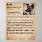 Poster Laika, le premier chien dans l'espace (Devant)