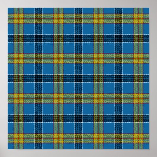 Poster Laing Tartan (Devant)