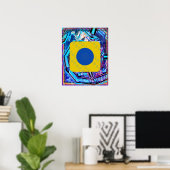 Poster L'air élémentaire dans l'aide à la méditation de l (Bureau à domicile)