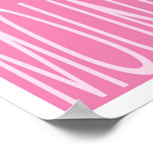 Poster Laisse-La Dormir (Coin)