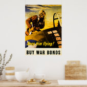 Poster Laisse-Le Voler ! Acheter des obligations de guerr (Cuisine)