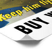 Poster Laisse-le voler ! Acheter des obligations de guerr (Coin)