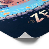 Poster Laisse-moi être zen (Coin)