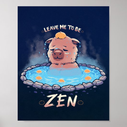 Poster Laisse-moi être zen (Devant)