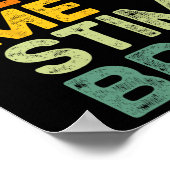 Poster Laisse-Moi Stim Bro Drôle Sensibilisation sur l'au (Coin)