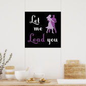 Poster Laisse-Moi Te Mener. (Cuisine)