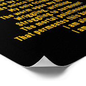 Poster Laisser Drôle Un Poisson Qui Rencontrera Mon Regar (Coin)