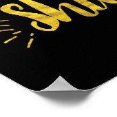 Poster Laisser Imprimer Votre Art Léger (Coin)