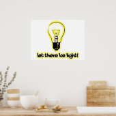 Poster Laisser La Lumière (Cuisine)