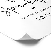 Poster Laisser L'Amour Étinceler, Sparkler Envoyer Temps (Coin)