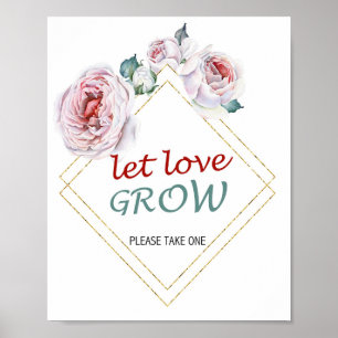 Poster Laisser l'amour grandir signe