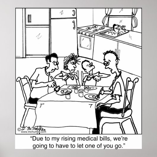 Poster Laisser Les Enfants Aller Payer Des Facturations (Devant)