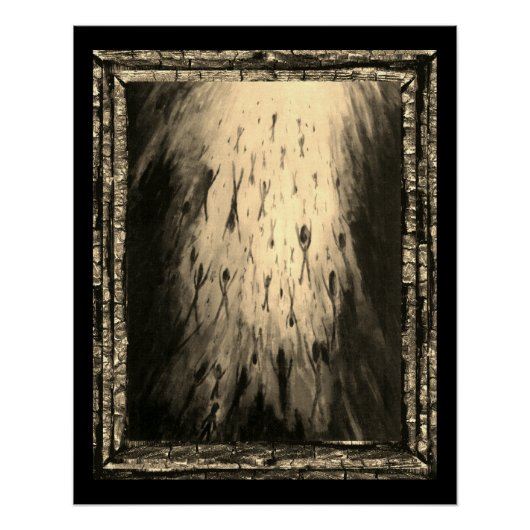 Poster Laisser L'Obscurité Entrer Dans La Lumière (Devant)