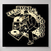 Poster laisser tomber le rythme (Devant)